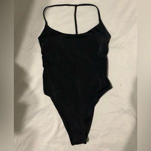 Aerie Classic Black One Piece Swimsuit